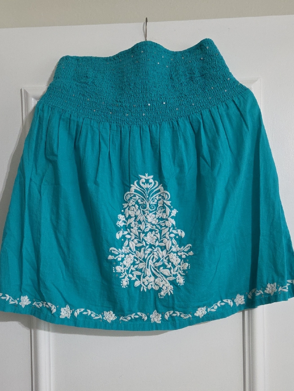 Style & Co Vintage Y2K Embroidered Skirt Women's 16
